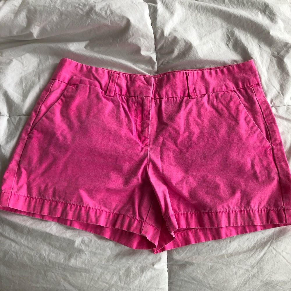 Ann Taylor Loft hot pink dress shorts, size 4